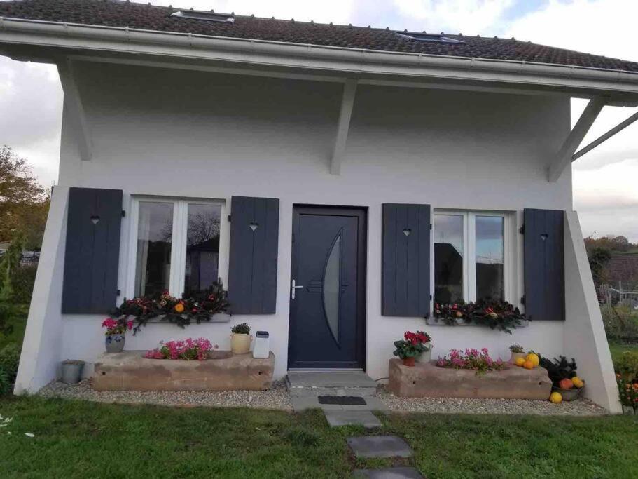 Gite Le Charmot, Au Pied Des Montagnes Classe 3* Roderen Bagian luar foto