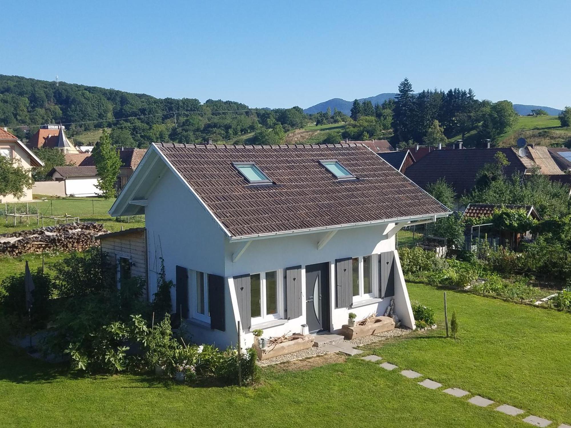 Gite Le Charmot, Au Pied Des Montagnes Classe 3* Roderen Bagian luar foto